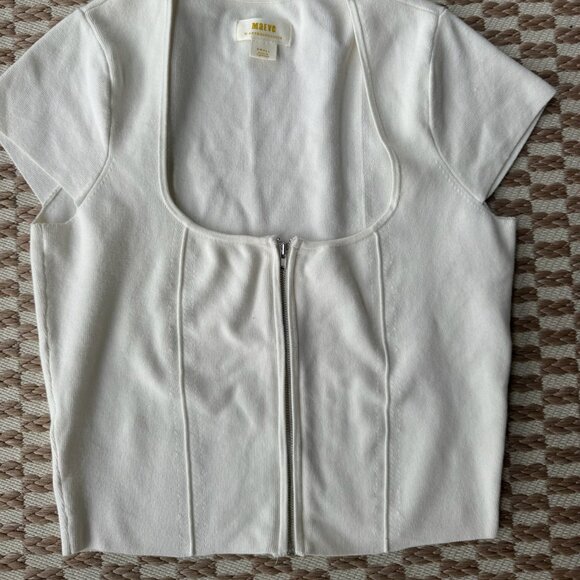 New Anthropologie White Shirt - Picture 1 of 4